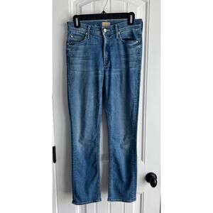 MOTHER The Mid Rise Dazzler Ankle - I wet my plants - Size 25